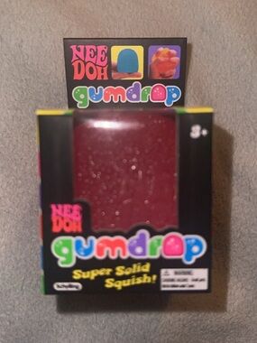NeeDoh Gumdrop Super Solid Squish - Pink